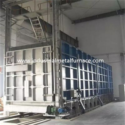 Horno inferior Oven Tilting Trolley Fast Quenching 320KW del coche del tratamiento térmico del hogar del carretón