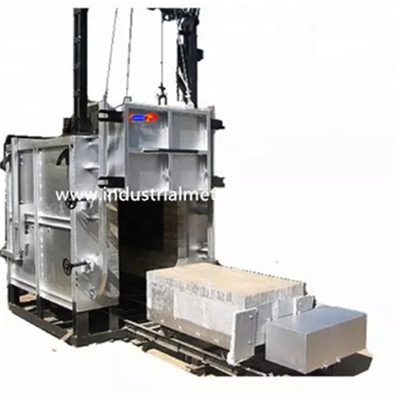Hogar doble eléctrico del carretón del horno del tratamiento térmico de la carretilla para las piezas de aluminio