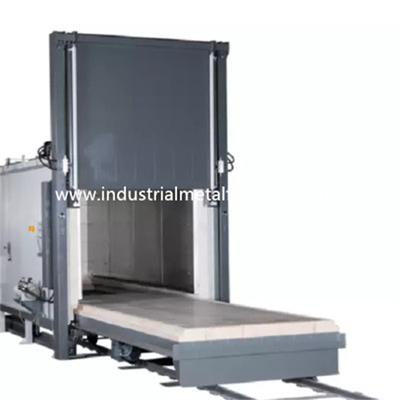 Horno del tratamiento térmico del hogar del carretón que inclina la carretilla 65KW 18Ton 1100*550*450