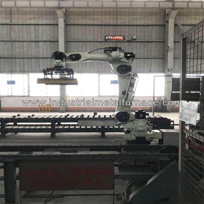 apiladora del lingote de aluminio automático 6.5kg con el robot 1200m m de Siemens