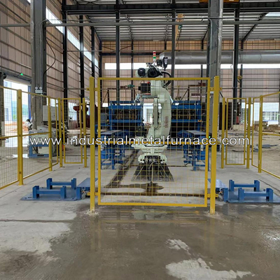 apiladora 5.0S completamente automático 6ton/H del lingote de aluminio 6.5kg