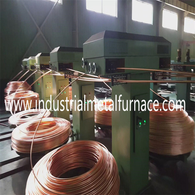 Horno de inducción de inclinación de 400 kW para el proceso de fusión de latón y cobre rojo