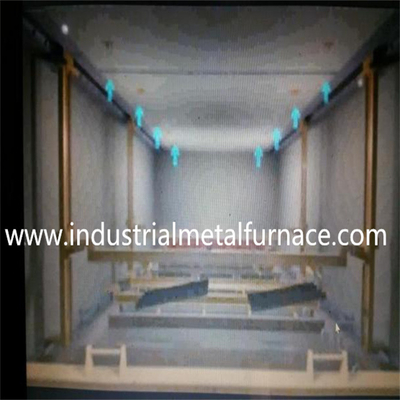 Estructura de acero en forma de U Horno de galvanización por sumersión en caliente con diseño de caldera personalizado y espesor de caldera de zinc de 50 mm / 60 mm