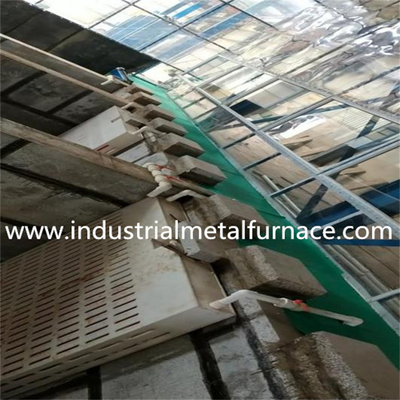 Estructura de acero en forma de U Horno de galvanización por sumersión en caliente con diseño de caldera personalizado y espesor de caldera de zinc de 50 mm / 60 mm