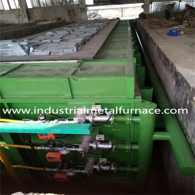 Fabricación de plantas de galvanización por inmersión en caliente con quemadores de alta velocidad impulsados por pulso