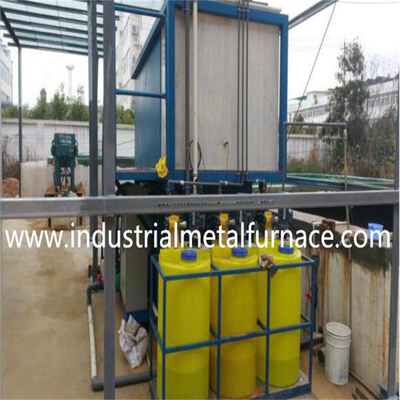 Fuego de alta velocidad de pulso quemador de galvanización por inmersión en caliente para 650 ° C temperatura del horno y 50 mm/60 mm de espesor de la caldera de zinc