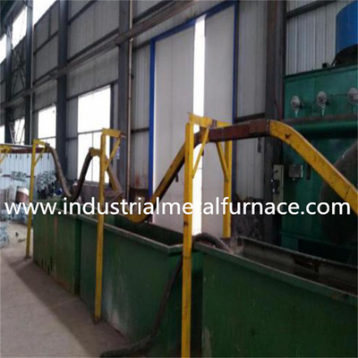 Fuego de alta velocidad de pulso quemador de galvanización por inmersión en caliente para 650 ° C temperatura del horno y 50 mm/60 mm de espesor de la caldera de zinc