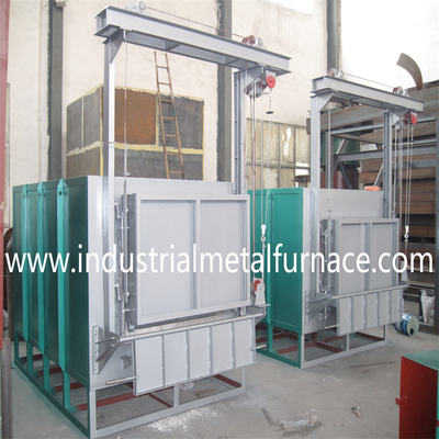 Horno de tratamiento térmico de tipo caja a gas natural Ahorro de energía