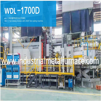 Horno de fundición industrial de aluminio para la producción de líquidos de aleación limpios y libres de contaminación