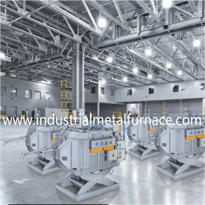 Dosis y control de temperatura exactos para obtener resultados óptimos en hornos industriales de fusión de aluminio