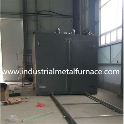 Horno de trolley industrial de control de temperatura preciso para procesos de tratamiento térmico