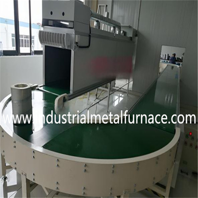 Horno eléctrico de túnel de calefacción utilizado para calentar continuamente los productos de tratamiento