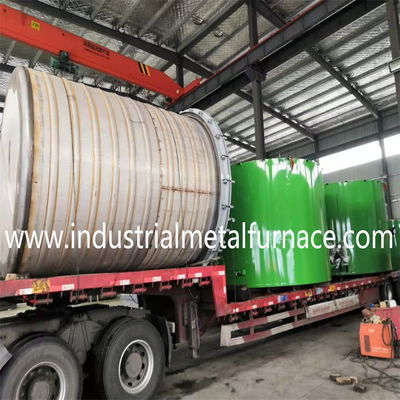 Horno de tratamiento térmico para alambre y varilla metálica 950C Máxima temperatura 320kW Potencia 3 Zonas de calefacción Diseño de ahorro de energía