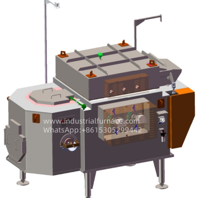 Fuego de retención de aluminio de alta eficiencia térmica y control preciso de la temperatura