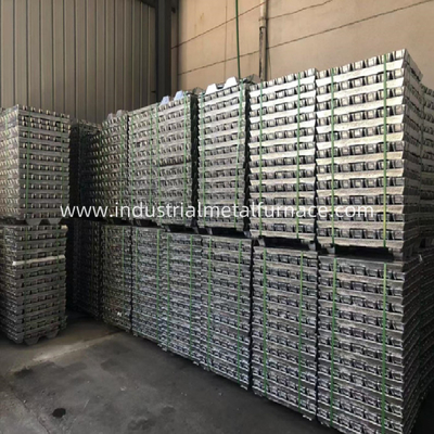 Máquina de fundición de lingotes de aluminio con 6 ejes automática de 5,5 kg