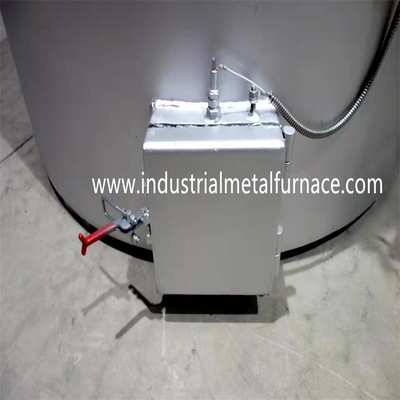 horno fusorio de aluminio industrial de acero del hierro 100kg