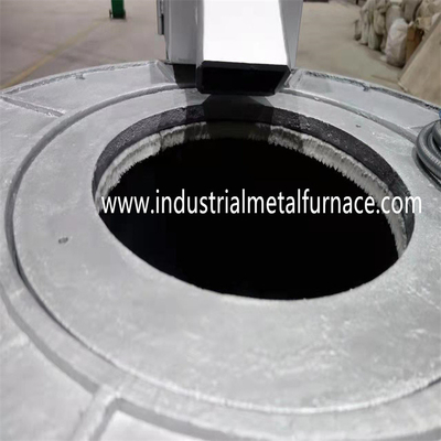 650 horno fusorio 200Kg/Hr del arrabio del cinc del arrabio del gas natural del grado 400KG