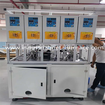 Kilovatio industrial de inclinación de plata del horno 15 a 160 de la fusión del metal de la inducción del crisol 20KHZ
