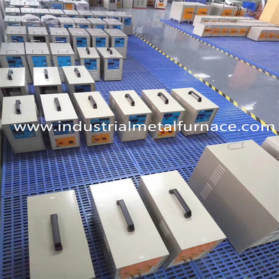 Horno fusorio de cobre de acero eléctrico de la inducción del oro de aluminio de frecuencia media 70KW