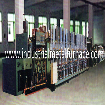 Transportador de correa de gas de Mesh Belt Furnace High Temperature del rodillo de ayuda del combustible 2500 KG/Hr