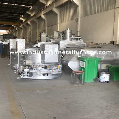La inclinación del PID mecanografía el horno fusorio del crisol de gas para la aleación de aluminio 1000kg