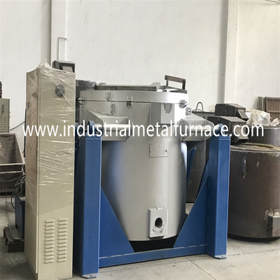 La inclinación del PID mecanografía el horno fusorio del crisol de gas para la aleación de aluminio 1000kg