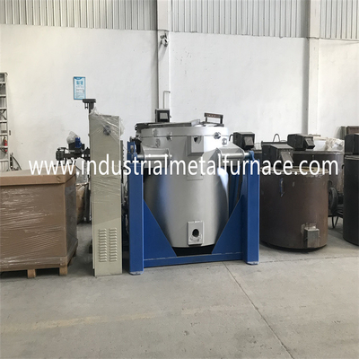 Máquina de fusión del crisol 1000KG del pedazo de aluminio inclinable de gas del horno fusorio