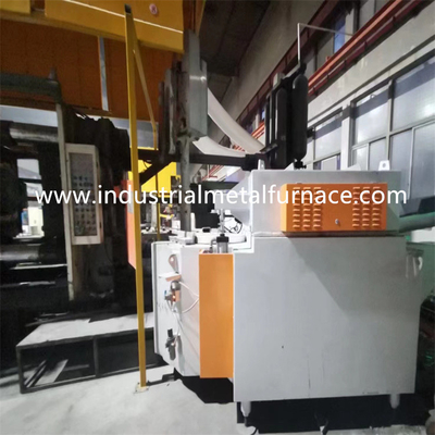 300 al horno eléctrico de la tenencia del aluminio del metal de la aleación 3000kg para el proceso de lanzamiento 45KW