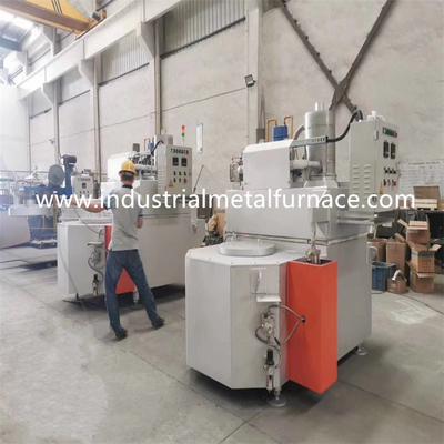horno fusorio de aluminio del gas natural del horno 45000kg de 9500m m que se sostiene