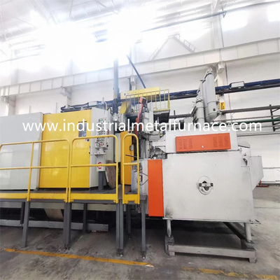 Inducción de aluminio Heater Melting Steel Immersion Type del horno eléctrico de la tenencia 2500kg