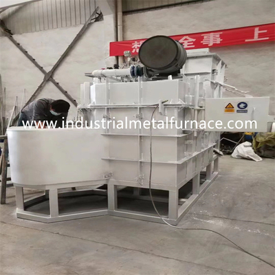 fusión de aluminio de fuel de aluminio del horno de 9400Kcal/KG que celebra 10000Kg
