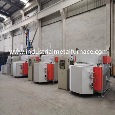 300 al horno eléctrico de la tenencia del aluminio del metal de la aleación 3000kg para el proceso de lanzamiento 45KW