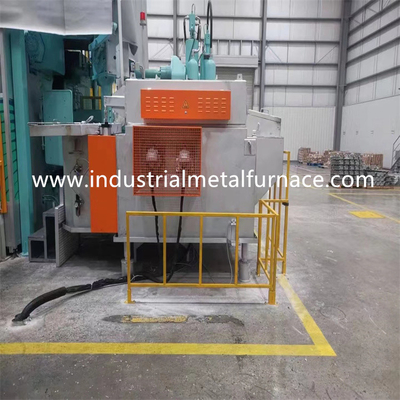 Inducción de aluminio Heater Melting Steel Immersion Type del horno eléctrico de la tenencia 2500kg