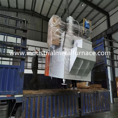 Horno de gas de la tenencia de la aleación de aluminio 800KG para el CE de fusión de acero