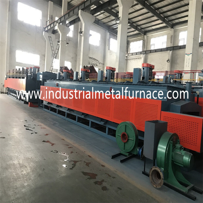 Fase 1000kg/H de Mesh Belt 3 de la ayuda de rodillo del horno del tratamiento térmico de la resistencia