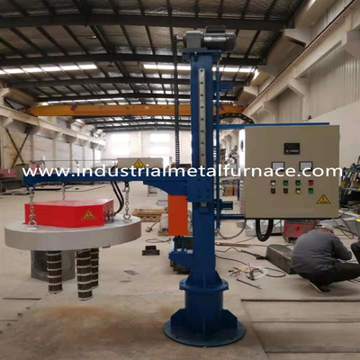 CE vertical eléctrico automático de aluminio del precalentador de la cucharón del horno de 350kg que se sostiene 18KW