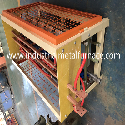 Horno de fusión de cobre de inducción 100KG del horno de la inducción de frecuencia media industrial de Kgps