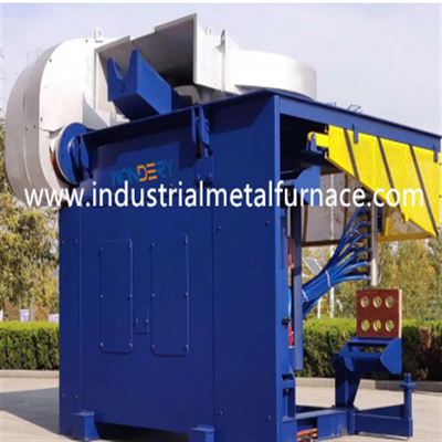 acero de acero de fusión de 5T 60Mins Shell Industrial Induction Furnace For que derrite 3000KW