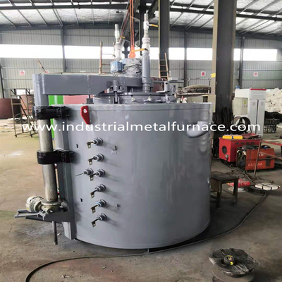 Oxidación 150KW 50HZ de la nitruración de Pit Type Heat Treatment Furnace