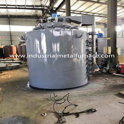 Oxidación 150KW 50HZ de la nitruración de Pit Type Heat Treatment Furnace