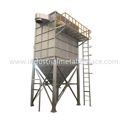 tipo colector del bolso de 1200Pa 1.5m/Min Industrial Metal Melting Furnace de polvo 2000m m