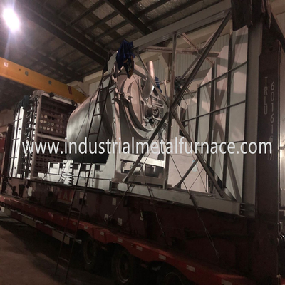 Horno industrial de la fusión del metal del pedazo rotatorio de gas hecho en fábrica profesional de la ventaja